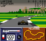 Formula One 2000 screenshot 3 for GameBoy Color
